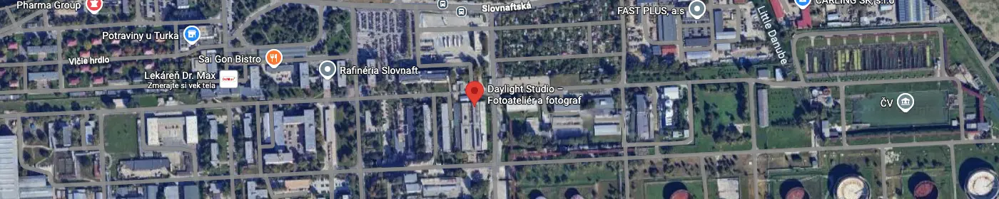 Mapa – Daylight Studio, Refinery Gallery, Bratislava